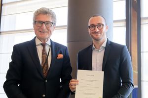 Dr. Gert Würtenberger (GRUR) mit Dr. Timmy Pielmeier